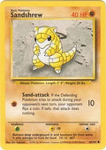 Sandshrew - Base Set (Unlimited) - #62 - Near Mint