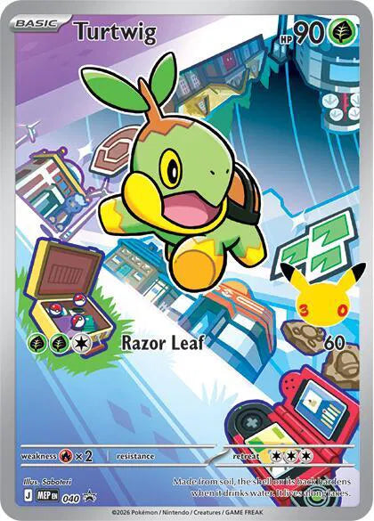 Turtwig - Mega Evolution Promos - #040 - Near Mint