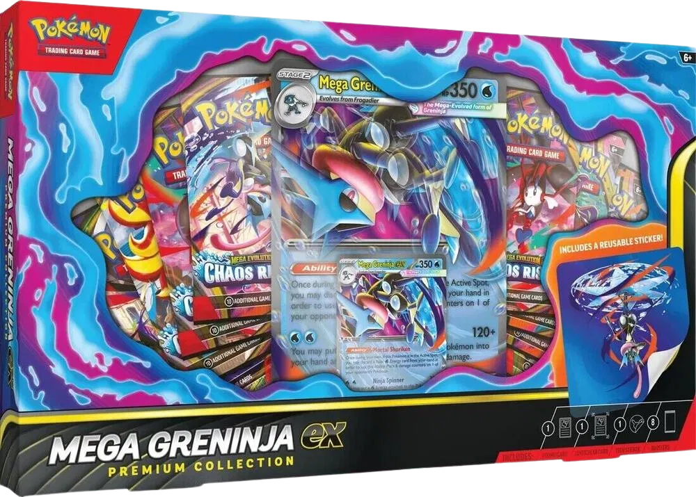Mega Greninja ex Premium Collection box