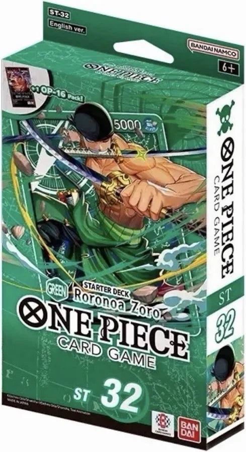 One Piece Card Game Starter Deck ST-32 Roronoa Zoro English